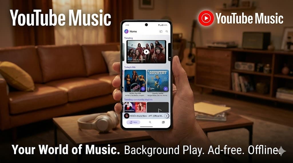 YouTube Background Play App for Android